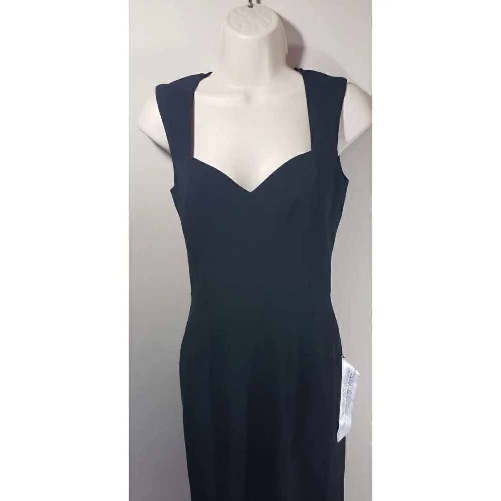 Dress The Population Elle Sheath Dress in Black Size Small